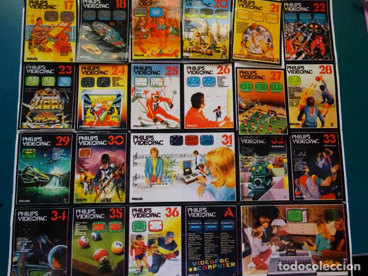 Coleccionismo cromos antiguos: 22 CROMOS CROMITOS PEGATINAS DE VIDEOJUEGOS VIDEOCONSOLAS. PHILIPS VIDEOPAC 167