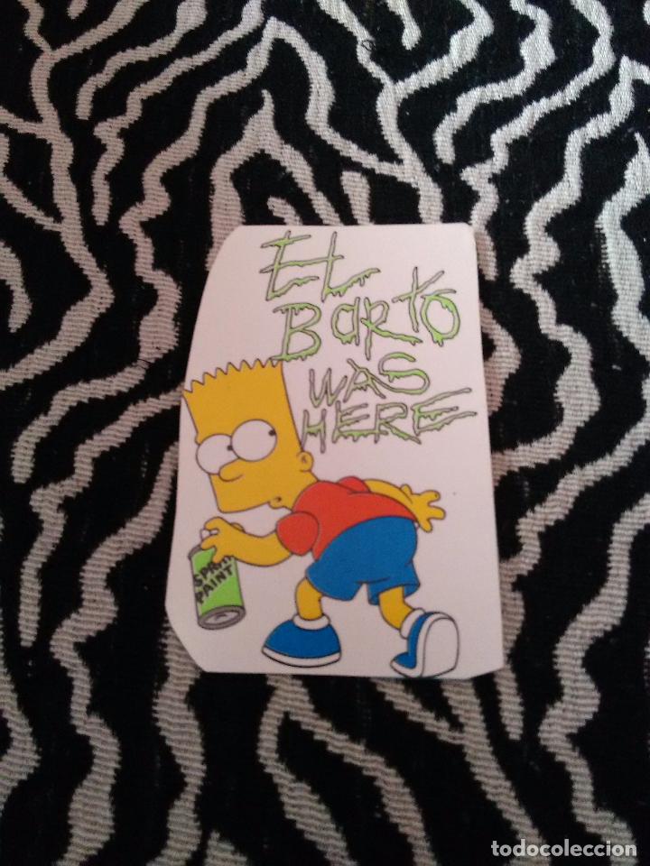 Coleccionismo cromos antiguos: CROMO LOS SIMPSONS PANINI: BART SIMPSON (N&ordm; 60) - Foto 1