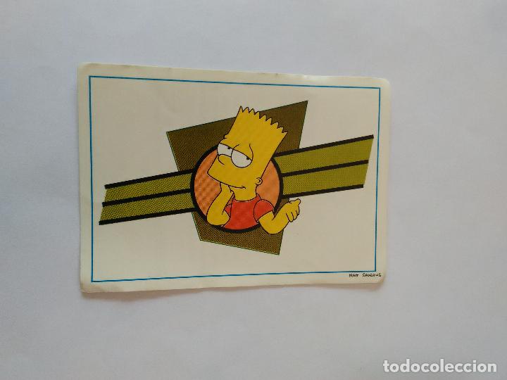 Coleccionismo cromos antiguos: CROMO LOS SIMPSONS PANINI A&Ntilde;O 1999: BART SIMPSON (N&ordm; 13) - Foto 1