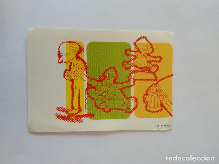 Coleccionismo cromos antiguos: CROMO LOS SIMPSONS PANINI A&Ntilde;O 1999: BART SIMPSON (N&ordm; 84) - Foto 1