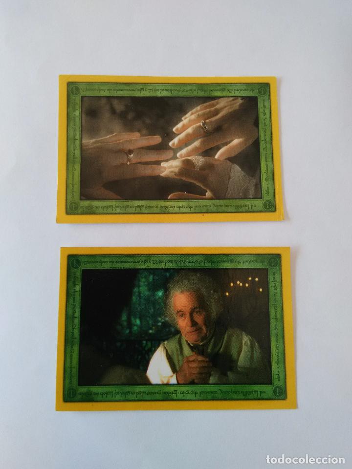 Coleccionismo cromos antiguos: LOTE 2 CROMOS SE&Ntilde;OR ANILLOS THE LORDS OF THE RINGS THE RETURN OF THE KING A&Ntilde;O 2003 MERLIN (N&ordm; 1, 31)
