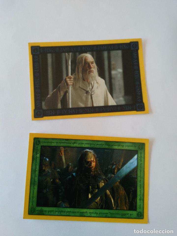 Coleccionismo cromos antiguos: LOTE 2 CROMOS SE&Ntilde;OR ANILLOS THE LORDS OF THE RINGS THE RETURN OF THE KING A&Ntilde;O 2003 MERLIN N&ordm; 138, 33