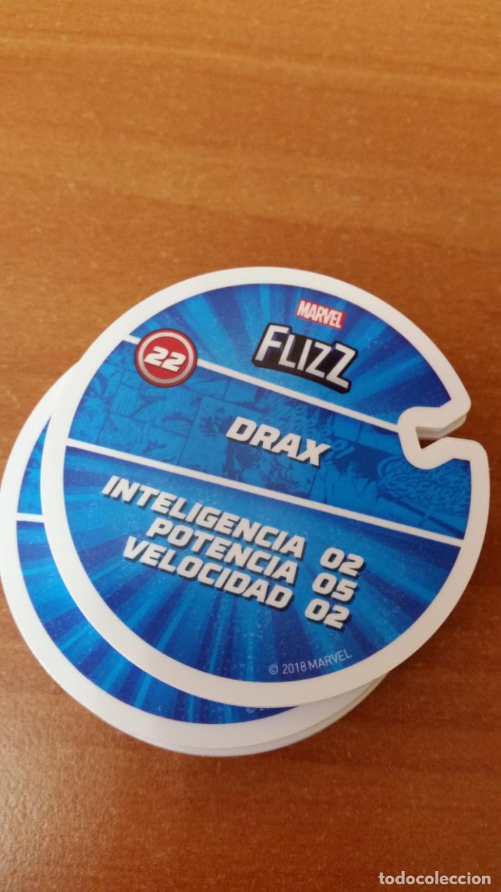 Coleccionismo cromos antiguos: CROMO TAZO FLIZZ MARVEL CARREFOUR (N&ordm; 22 ) DRAX - Foto 1