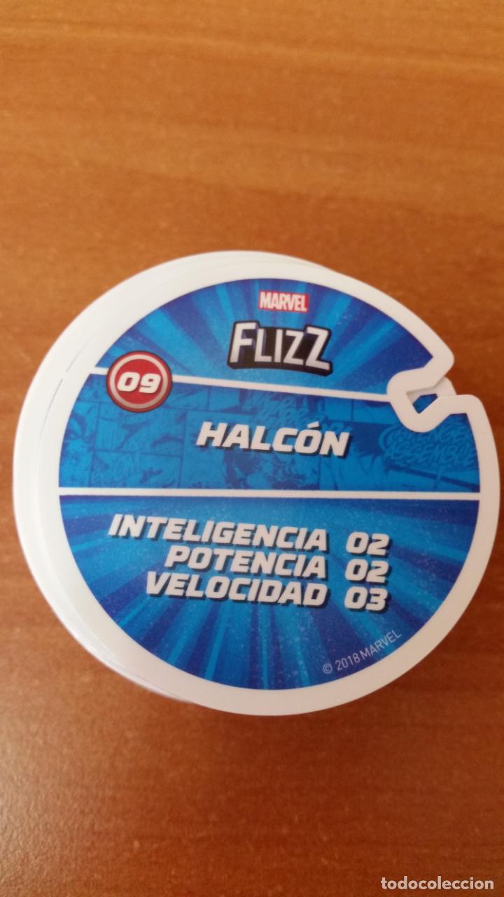 Coleccionismo cromos antiguos: CROMO TAZO FLIZZ MARVEL CARREFOUR (N&ordm; 9 ) HALCON - Foto 1