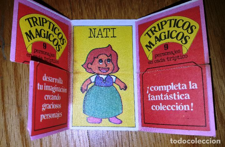 Coleccionismo cromos antiguos: TRIPTICOS MAGICOS ORIGINALES A&Ntilde;OS 70 - Foto 1