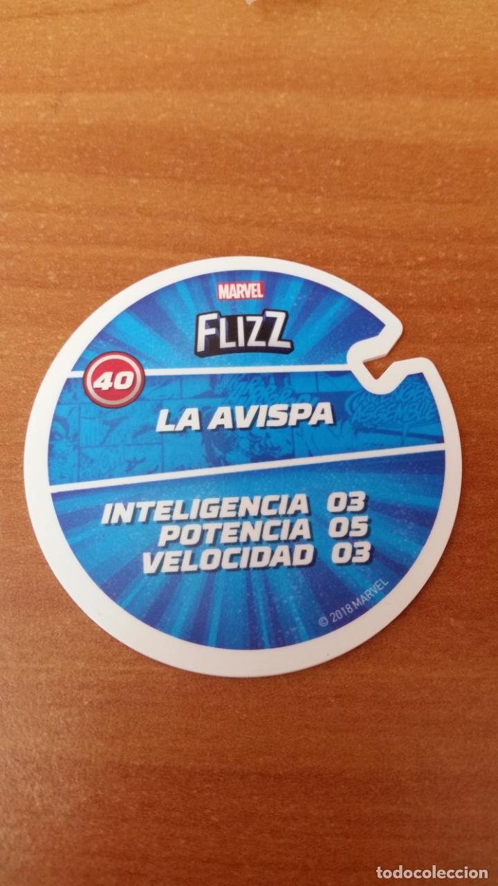 Coleccionismo cromos antiguos: CROMO TAZO FLIZZ MARVEL CARREFOUR (N&ordm; 40 ) LA AVISPA - Foto 1