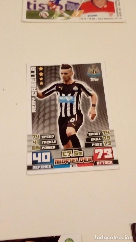 Colecionismo Cromos antigos: PT18 TOPPS MATCH ATTAX TRADING CARD GAME LIGA INGLATERRA  REMY CABELLA