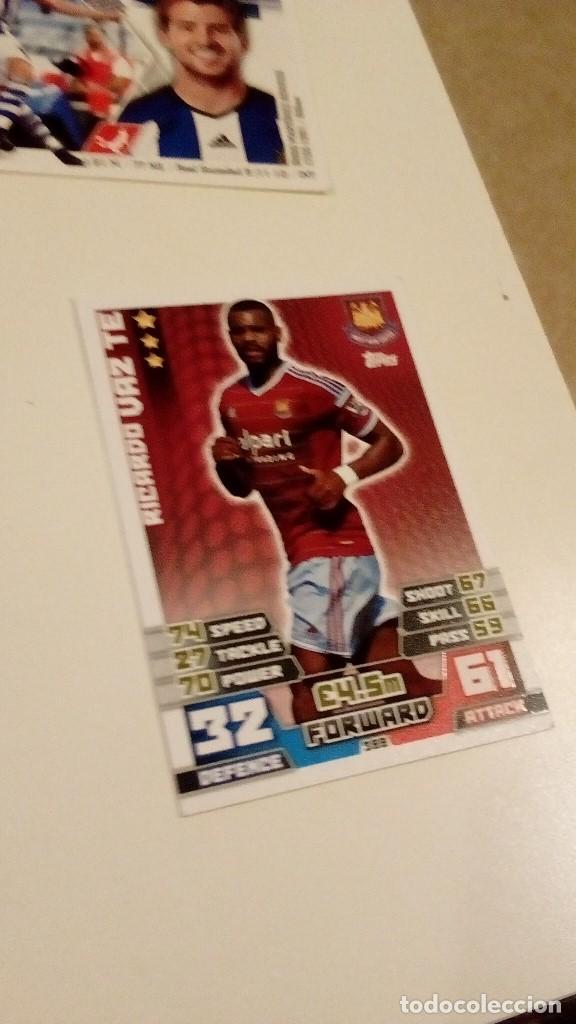Colecionismo Cromos antigos: PT18 TOPPS MATCH ATTAX TRADING CARD GAME LIGA INGLATERRA RICARDO VAZ TE