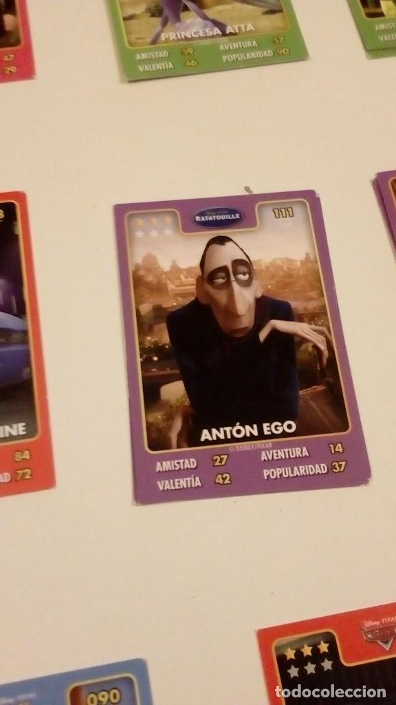 Colecionismo Cromos antigos: PT18 CROMO FICHA DISNEY PIXAR HIPERCOR RATATOUILLE LOTE DE 6 CROMOS