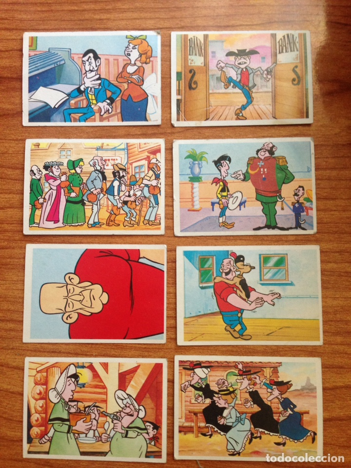 Coleccionismo cromos antiguos: Cromos lucky luke - Foto 1
