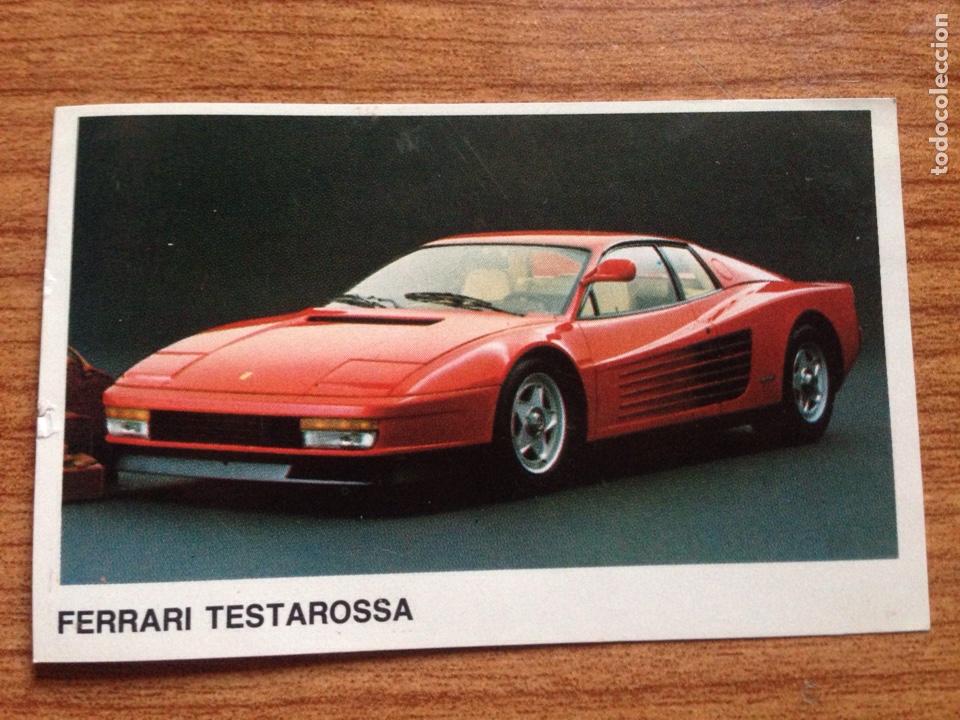 Coleccionismo cromos antiguos: Cromo de auto antiguo Ferrari - Foto 1