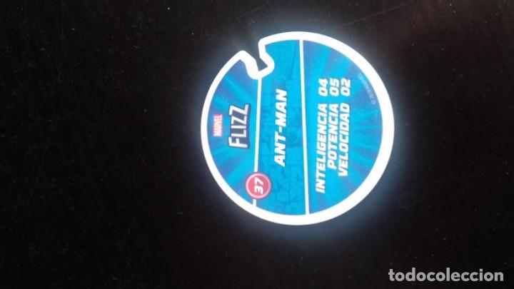 Coleccionismo cromos antiguos: FLIZZ 37 ANT-MAN MARVEL CARREFOUR - Foto 2