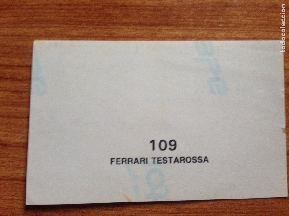 Coleccionismo cromos antiguos: Cromo Ferrari - Foto 2