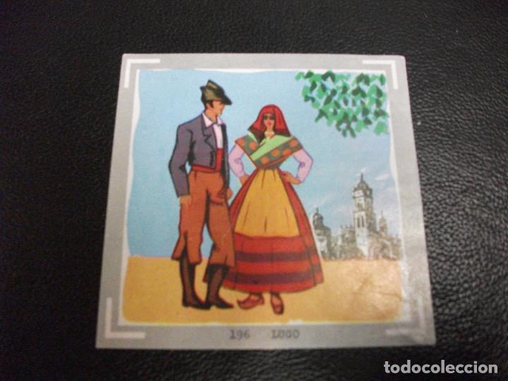 Coleccionismo Cromos antiguos: CROMO DE LUGO TIPOS 1967