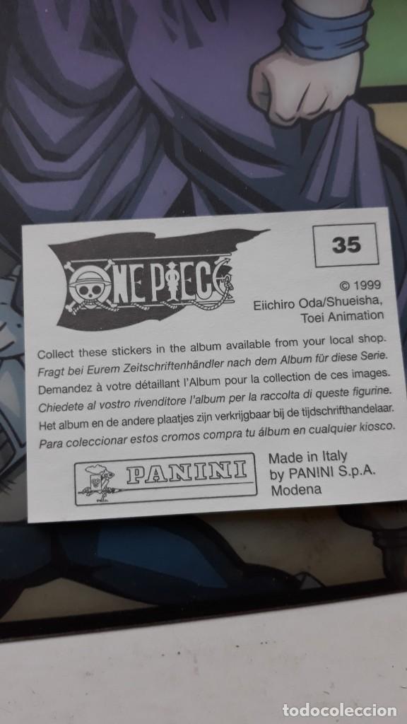 Coleccionismo cromos antiguos: PANINI ONE PIECE 35 - Foto 2