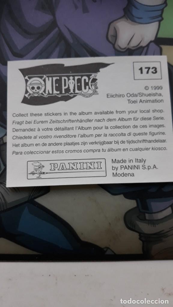 Coleccionismo cromos antiguos: PANINI ONE PIECE 173 - Foto 2