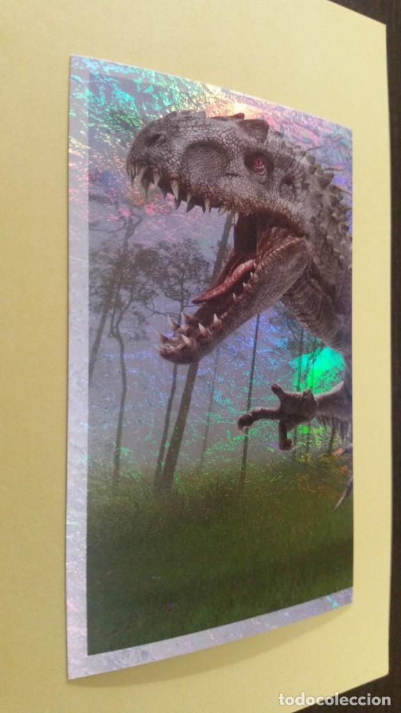 Coleccionismo cromos antiguos: JURASSIC WORLD PANINI 2015 N&ordm; 128 - Foto 1