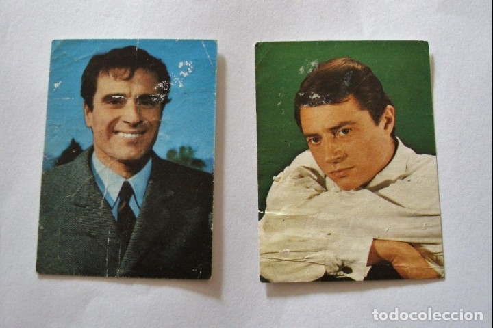 Coleccionismo Cromos antiguos: cromos &acute; estrellas de la cancion &acute; a 1&euro; unidad