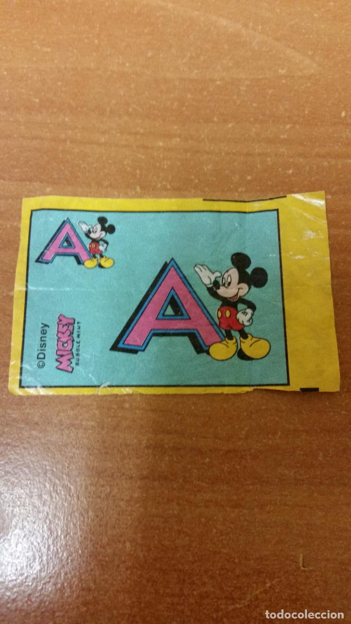 Coleccionismo cromos antiguos: CROMO CHICLE DE DISNEY  ( MICKEY  ) BUBBLE MINT - Foto 1