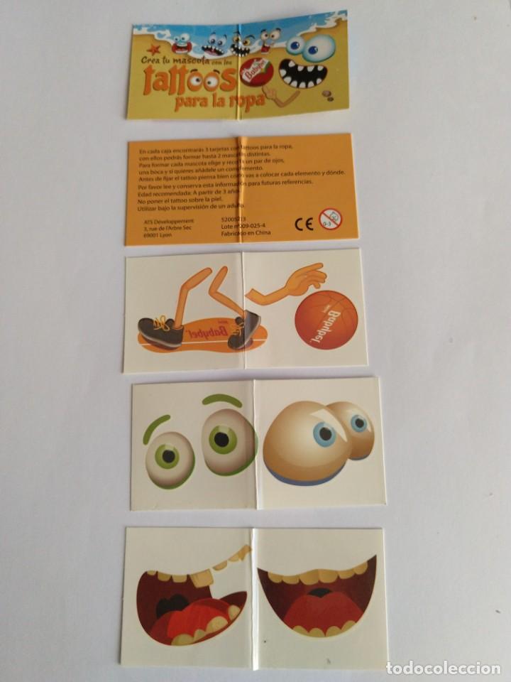 Colecionismo Cromos antigos: tattoos crea tu mascota para la ropa de babybel - raros