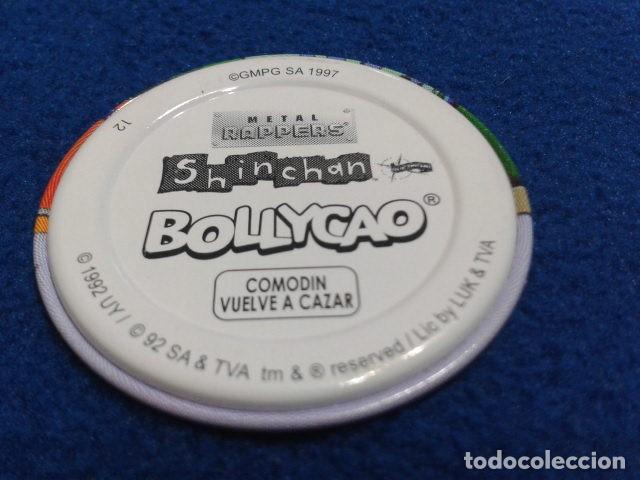 Coleccionismo Cromos antiguos: TAZO BOLLYCAO  METAL RAPPERS ( SHIN CHAN ) 1997  N&ordm; 36