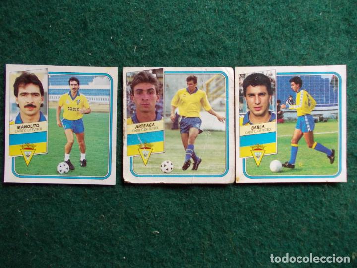Coleccionismo Cromos antiguos: Cadiz CF  liga 89-90 Manolito-arteaga bala