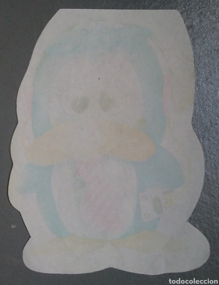 Coleccionismo Cromos antiguos: Hoja de cambio olor ping&uuml;ino a&ntilde;os 90