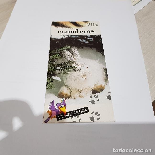 Coleccionismo Cromos antiguos: CROMO FICHA NESTLE JUNGLY,LIEBRE &Aacute;RTICA,SERIE MAM&Iacute;FEROS 20M