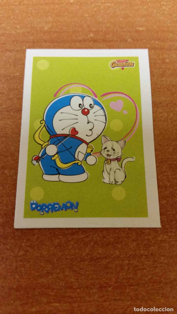 Coleccionismo cromos antiguos: CROMO PEGATINA GUSANITOS RISI N&ordm; 1 ( DORAEMON ) - Foto 1
