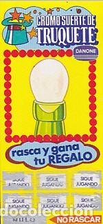 Coleccionismo cromos antiguos: cromo suerte de truquete danone - Foto 1
