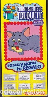 Coleccionismo cromos antiguos: cromo suerte de truquete danone - Foto 1