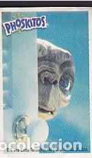 Coleccionismo cromos antiguos: CROMO PHOSKITOS CON TRASERA COLECCION E.T. - Foto 1