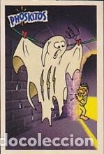 Coleccionismo cromos antiguos: CROMO PHOSKITOS CON TRASERA COLECCION EL CASTILLO DEL TERROR - Foto 1