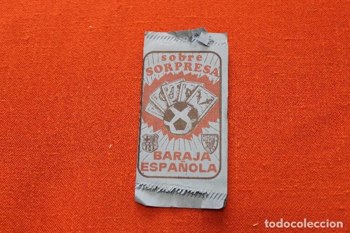 Colecionismo Cromos antigos: SOBRES SORPRESA BARAJA ESPA&Ntilde;OLA,, CREACIONES SOLANO, MURCIA