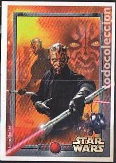 Coleccionismo Cromos antiguos: CROMO BIMBO CON TRASERA STAR WARS