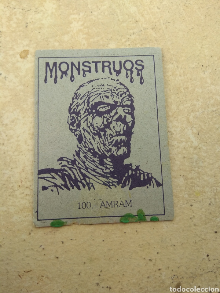 Coleccionismo cromos antiguos: Cromos Monstruos n&deg;100 - Foto 2