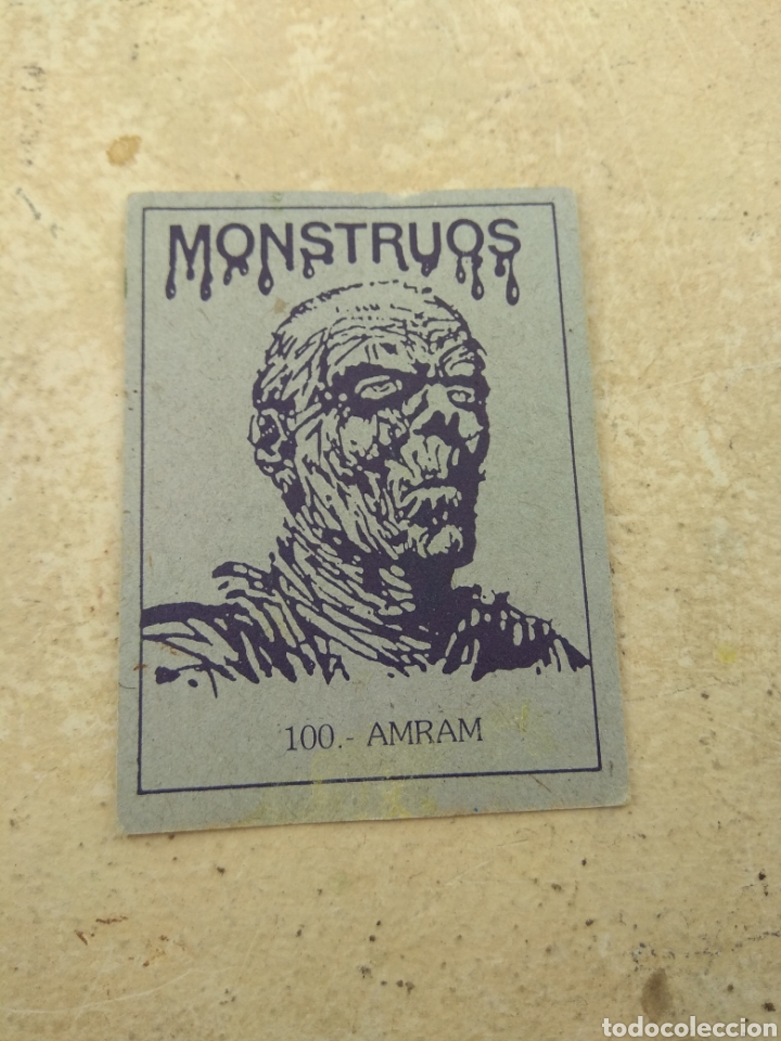 Coleccionismo cromos antiguos: Cromos Monstruos n&deg;100 - Foto 2