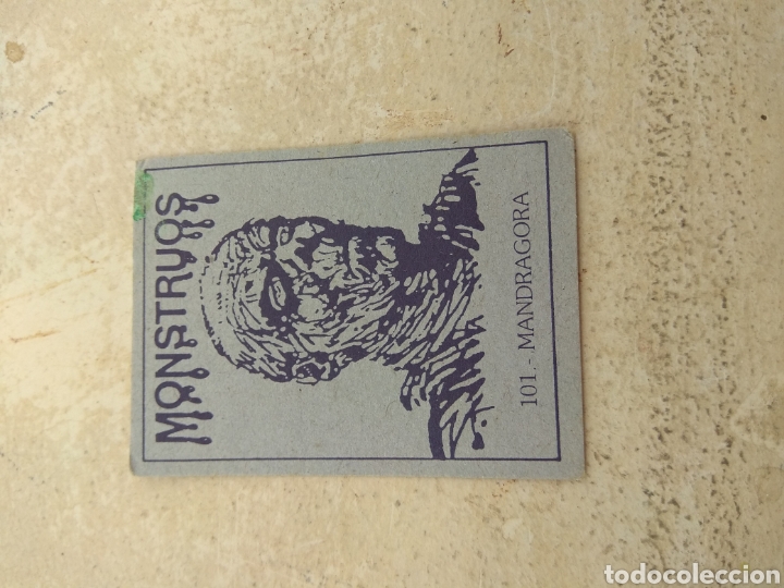 Coleccionismo cromos antiguos: Cromos Monstruos n&deg;101 - Foto 2