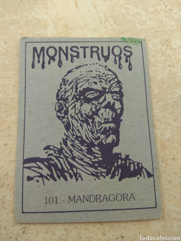 Coleccionismo cromos antiguos: Cromos Monstruos n&deg;101 - Foto 3