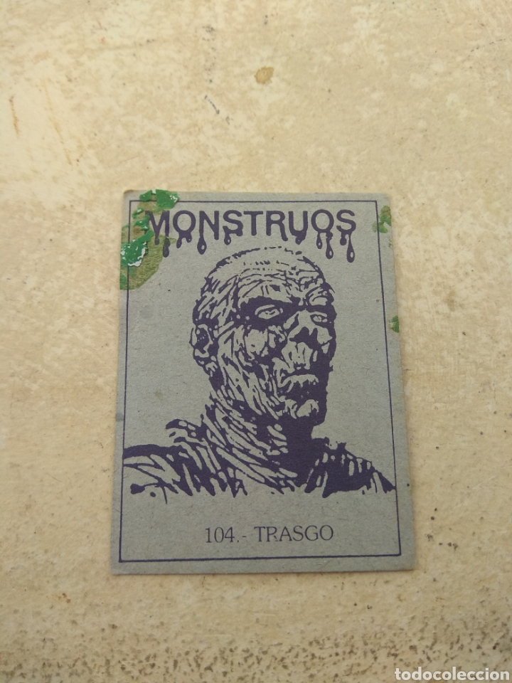 Coleccionismo cromos antiguos: Cromos Monstruos n&deg;104 - Foto 2