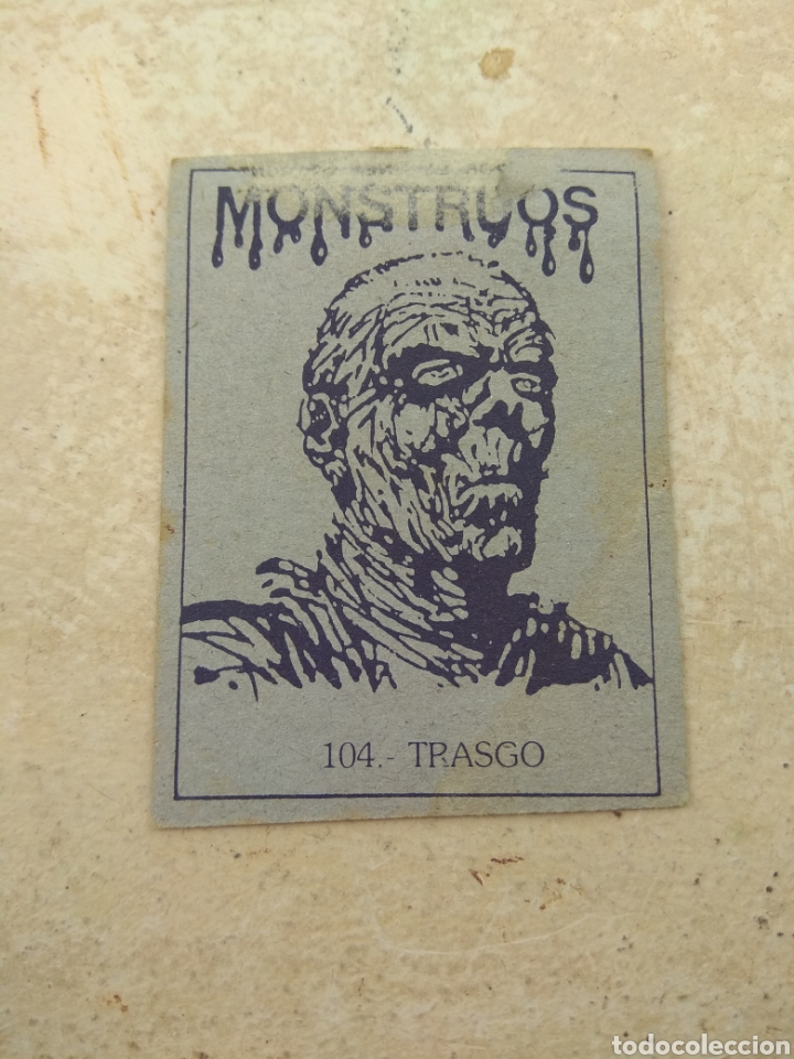Coleccionismo cromos antiguos: Cromos Monstruos n&deg;104 - Foto 2