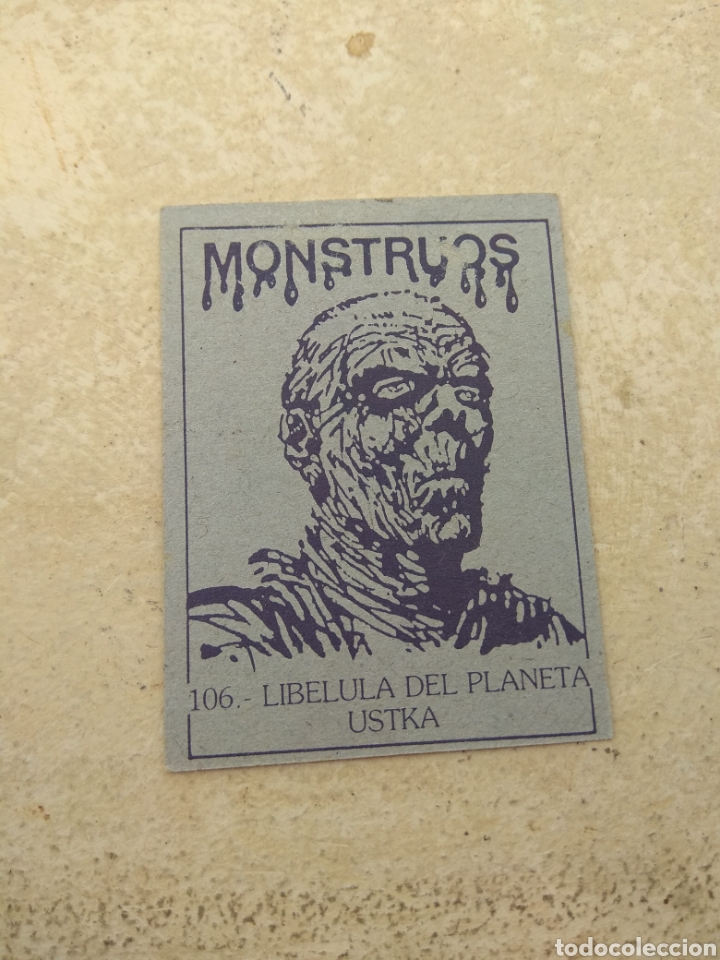 Coleccionismo cromos antiguos: Cromos Monstruos n&deg;106 - Foto 2