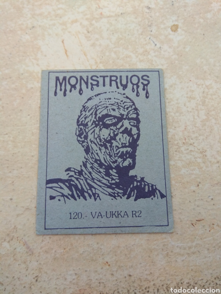 Coleccionismo cromos antiguos: Cromos Monstruos n&deg;120 - Foto 2