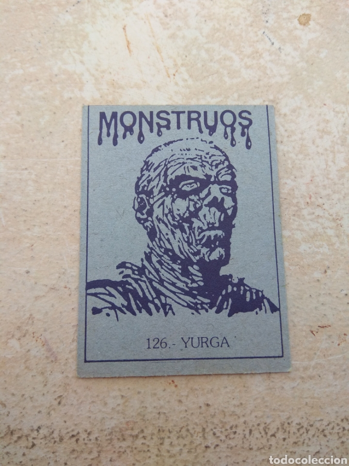 Coleccionismo cromos antiguos: Cromos Monstruos n&deg;126 - Foto 2