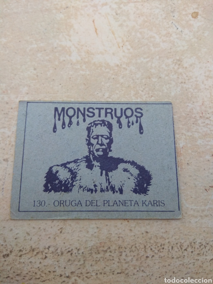 Coleccionismo cromos antiguos: Cromos Monstruos n&deg;130 - Foto 2