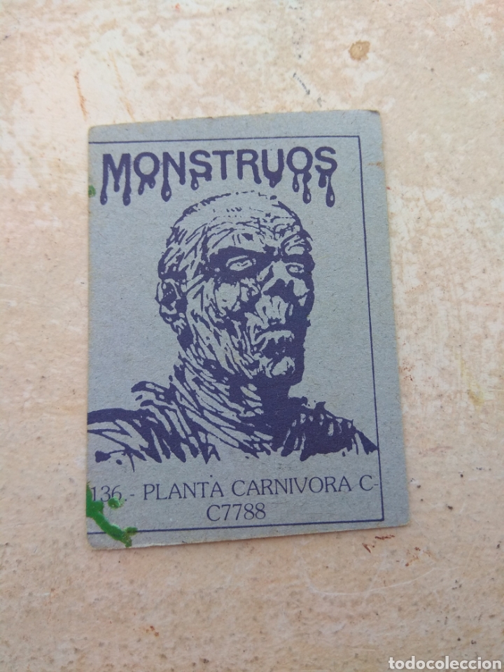 Coleccionismo cromos antiguos: Cromos Monstruos n&deg;136 - Foto 2