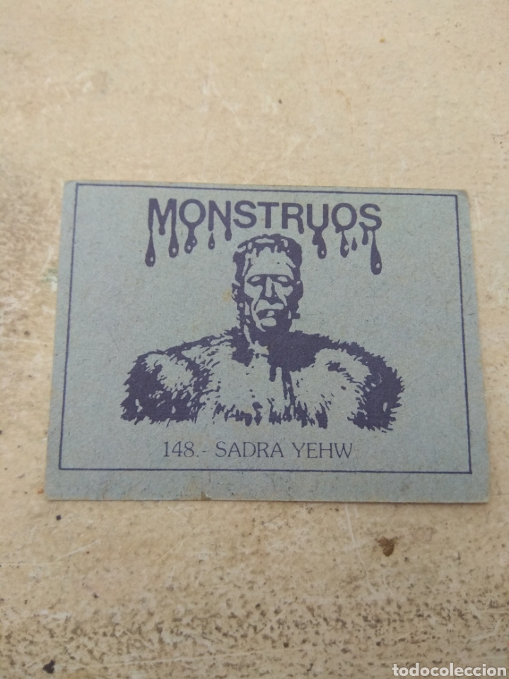 Coleccionismo cromos antiguos: Cromos Monstruos n&deg;148 - Foto 2