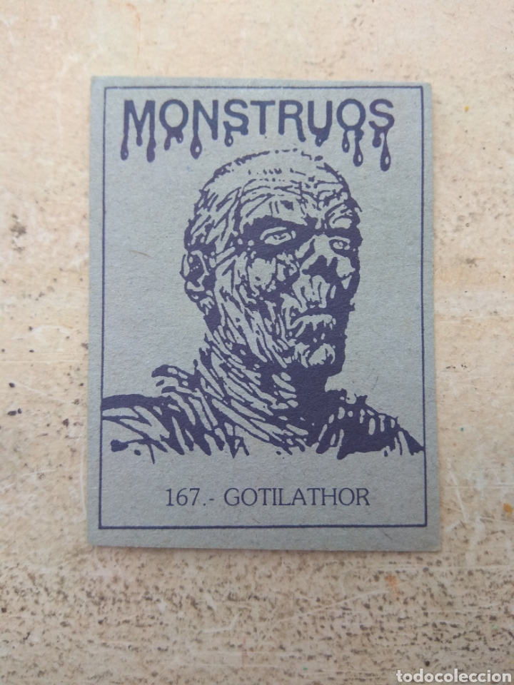 Coleccionismo cromos antiguos: Cromos Monstruos n&deg;167 - Foto 2