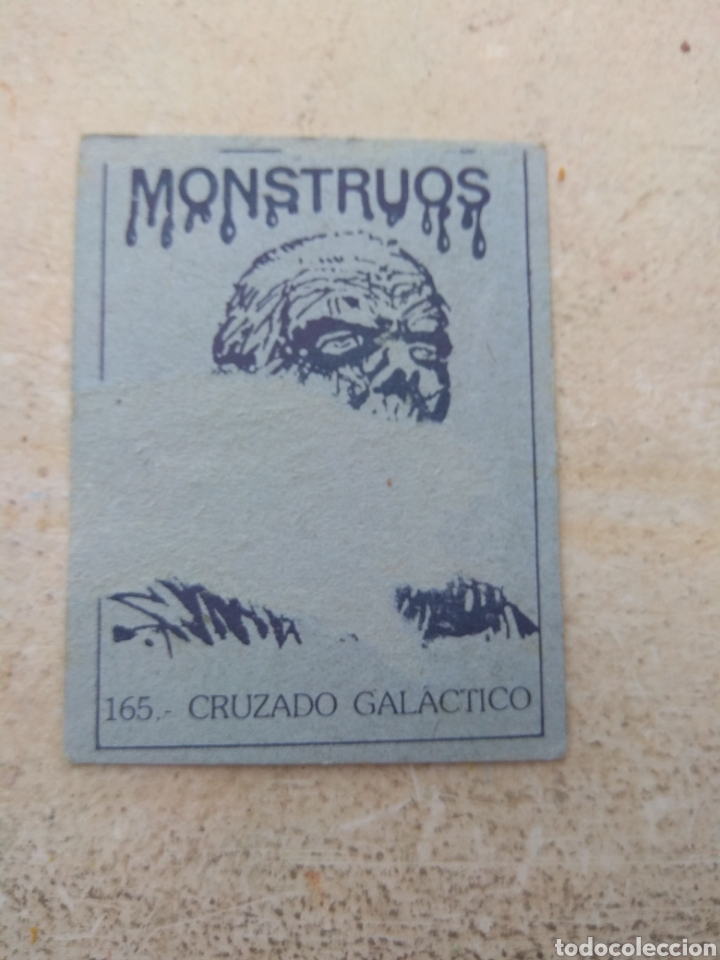 Coleccionismo cromos antiguos: Cromos Monstruos n&deg;165 - Foto 2