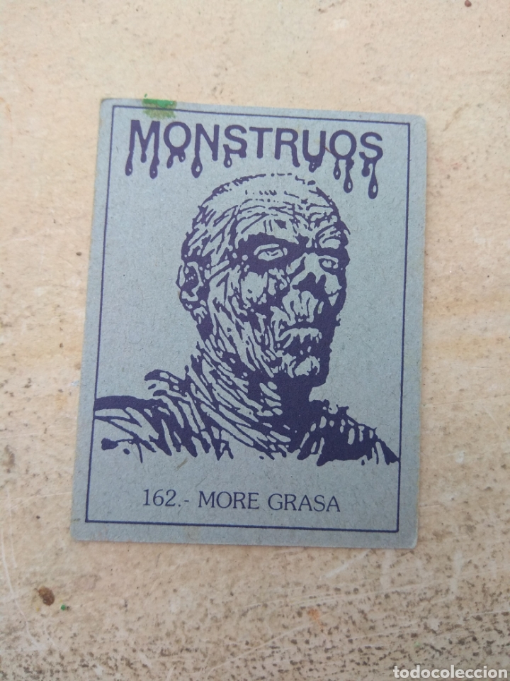 Coleccionismo cromos antiguos: Cromos Monstruos n&deg;162 - Foto 2